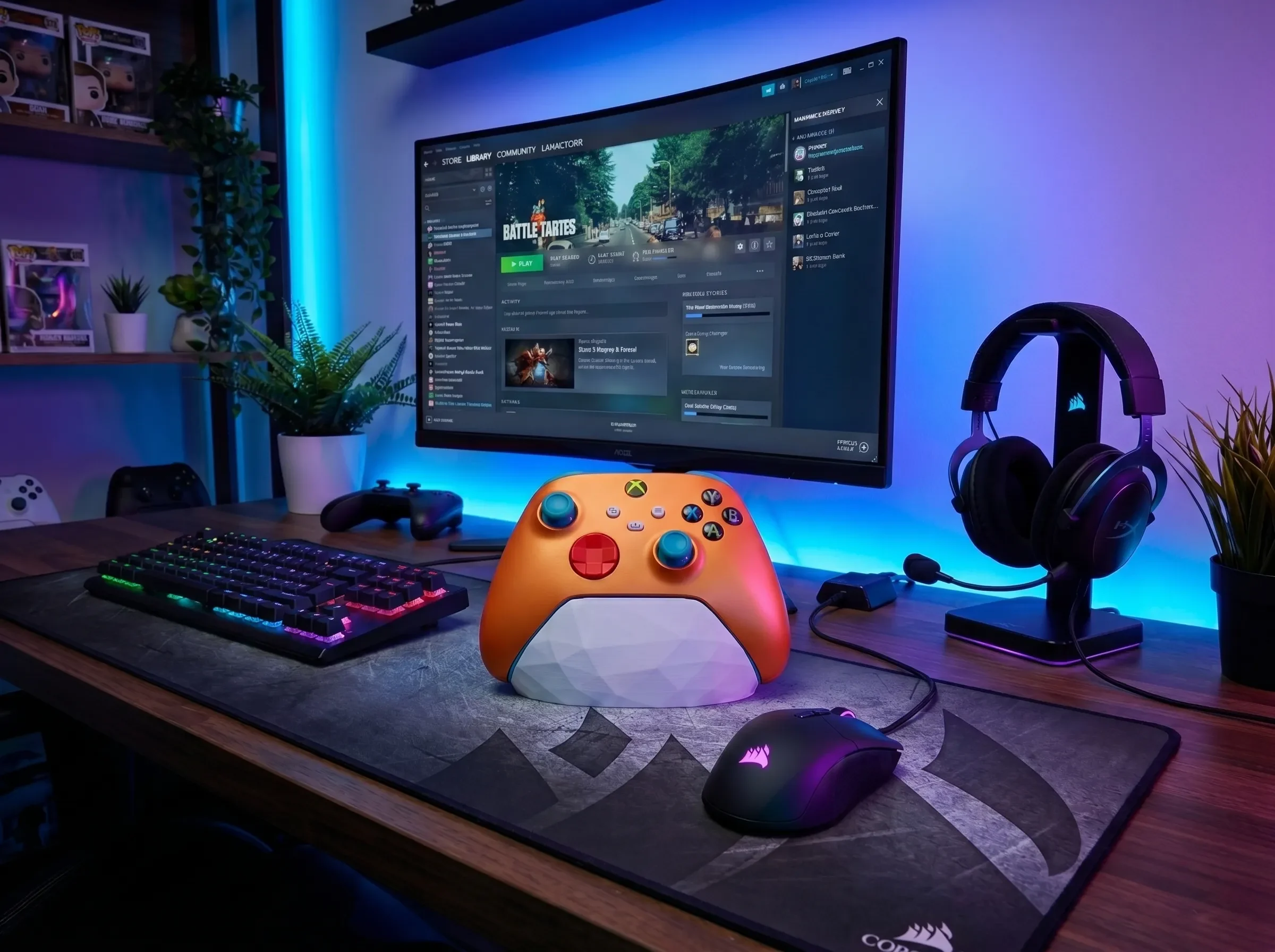Nexus Stand : Support de Casque Gamer 3D