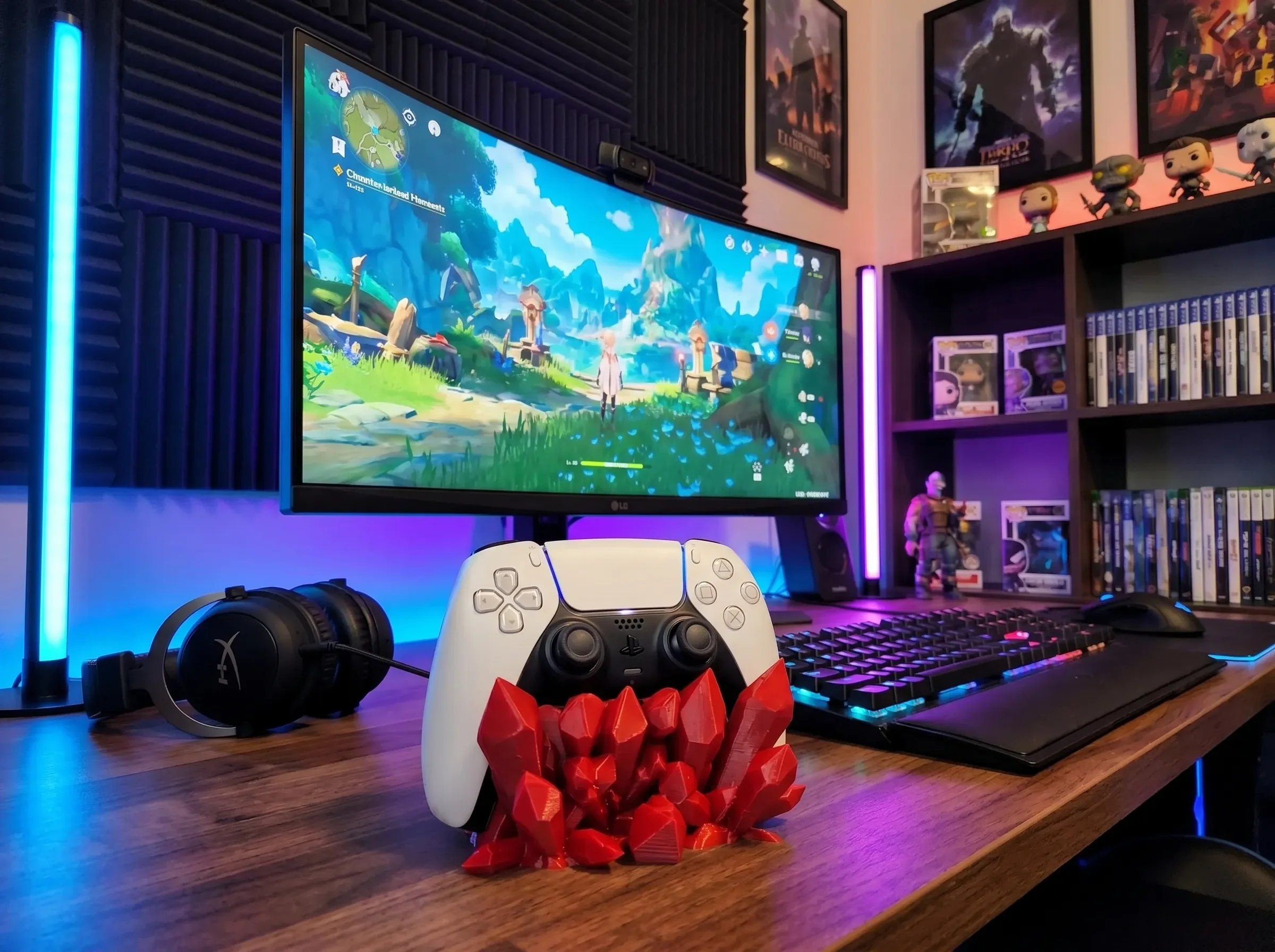 Stealth Stand : Support de Manette Mural 3D